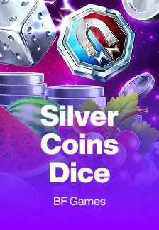 Silver Coins Dice