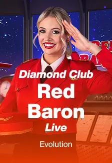 Diamond Club Red Baron Live game tile